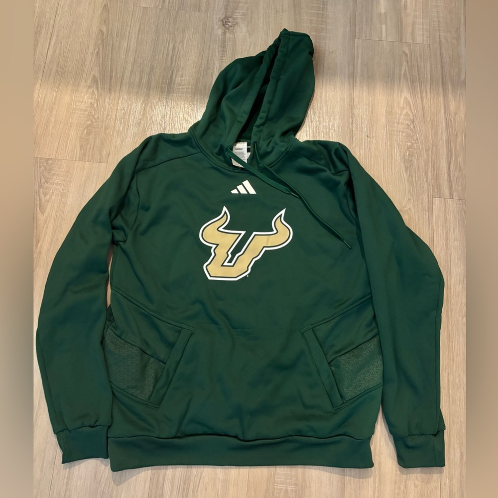 Adidas x USF Green Athletic Hoodie